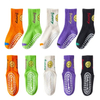 Baby Girl Cute Lurex Solid Rolling Rib Recycled Polyester Soft Middle Dispensing Socks