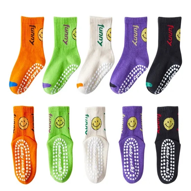 Baby Girl Cute Lurex Solid Rolling Rib Recycled Polyester Soft Middle Dispensing Socks