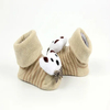 Dog Heads Baby Socks with % Skin Safe Tested Silicone Dots
