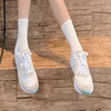 Custom Wholesale Baby Children Cotton Grip Crew Socks