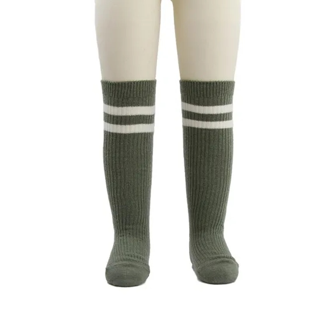 Children Kids Baby Unisex Bci Cotton Wholesale Knee High Socks
