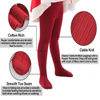 Baby Girls Tights Cable Knit Seamless Christmas Leggings Pantyhose Socks