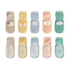  New Design Baby Autumn Crew Socks Cotton Cartoon Animal Print Socks Anti Slip Floor Socks for Baby