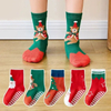 Christmas Festival Style Baby Products Crew Socks Ctton Kids Socks Baby Socks