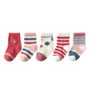 Anti Bacterial Breathable Skin Friendly Babies Fashion Lovely Cute Cotton Ankle Crew Soft Little Sock