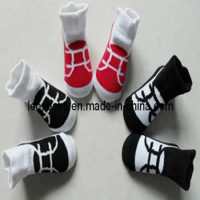  Cotton Infant Baby Socks Like Shoe Design