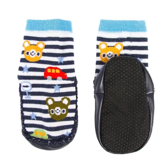 Children Baby Kids Custom Wholesale Cotton Moccasins Socks