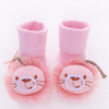Newborn Baby Socks Autumn and Winter Baby MID Tube Cartoon Doll Socks Children′s Dispensing Floor Socks
