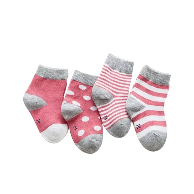 Breathable and Soft Baby′s Cotton Socks Customize Your Own Logo on Infant Socks