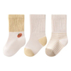 Cozy Autumn Cotton Baby Socks with Custom Logo Design