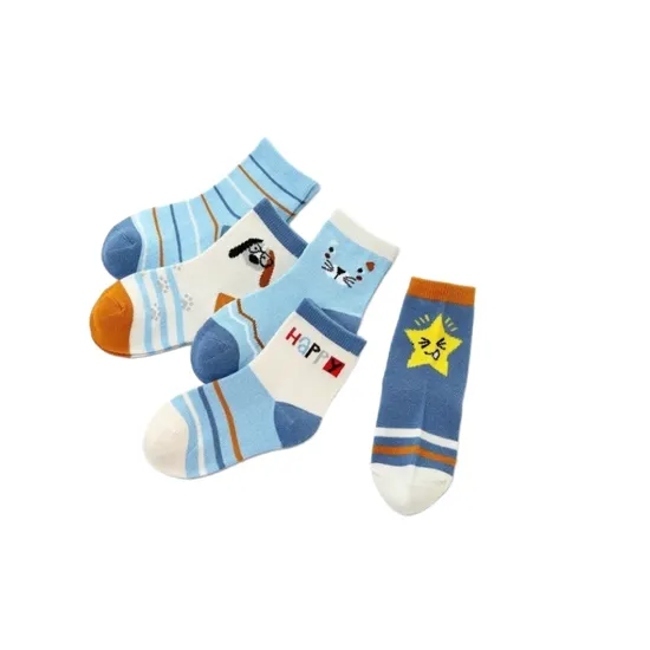 Anti Bacterial Breathable Skin Friendly Babies Fashion Lovely Cute Cotton Ankle Crew Soft Little Sock