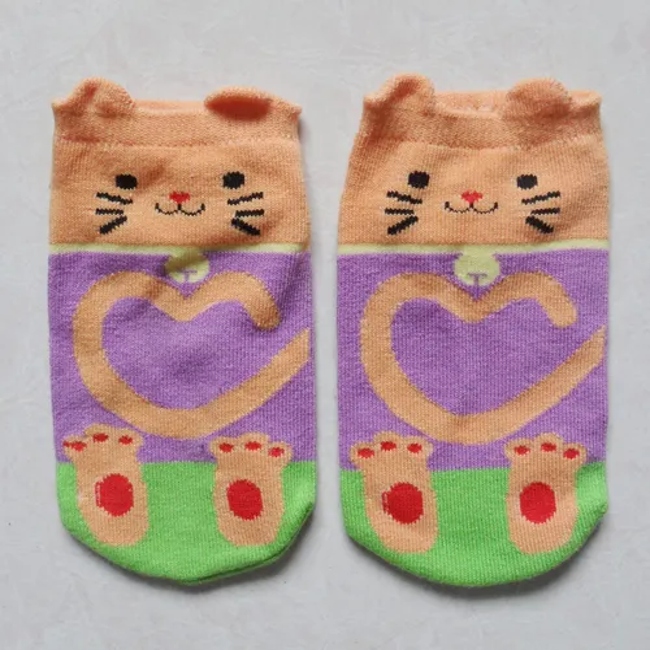 Unisex Wholesale Custom Children Baby Kids Cotton Non Slip Short Socks