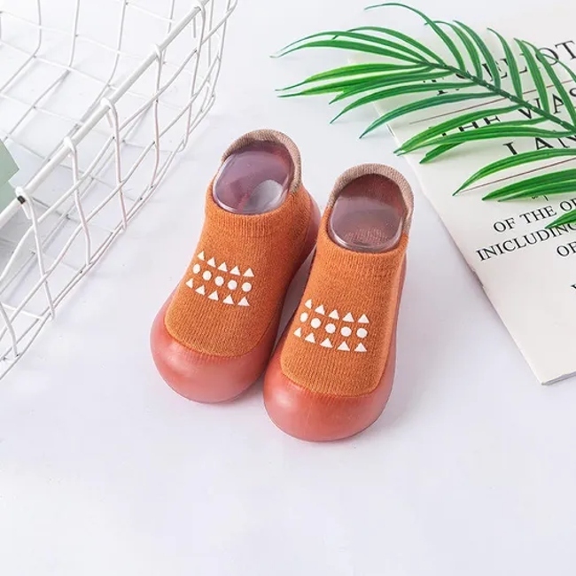 Custom Children Baby Kids Unisex Wholesale Cotton Non Slip Short Socks