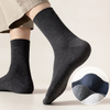 Wholeseller Customized Mens Breathable Business Ribbed Cotton Formal Crew Stocking Socks