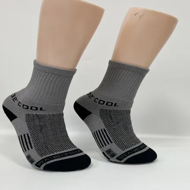 Anti-Bacterial Silver Ion Business Men Sports Socks