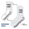 Wholesale Customized Quick Dry Logo Design Men Unisex Grip Cotton Crew Toddler Brand Sports Women Athletic Packaging Custom Socks