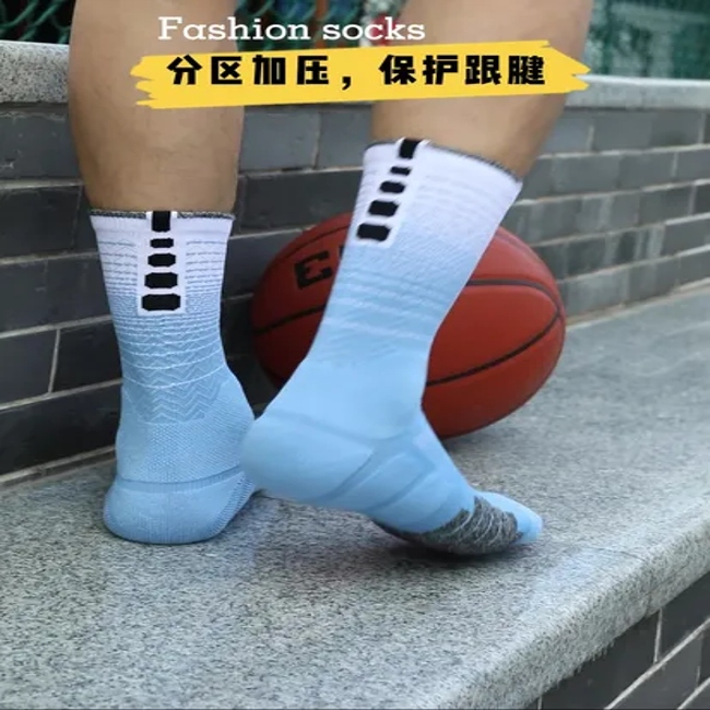 Colorful Customize Comfortable Basketball Running MID Sport Anti Pilling Strong Elastic Crew Sock Socks Women