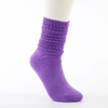 High Quality Grippy Crew Custom Logo Cotton Winter Women Packaging OEM Happy Slouch Socks