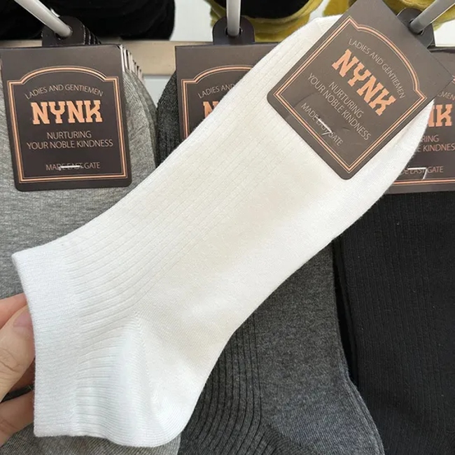 OEM Calcetines De Negocios Business Sweat Men Low Cut Short Ankle Socks with Logo