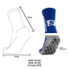Professional Unisex Youth Football Soccer Socks Custom Print Non Slip Crew High Sports Socks Knitting