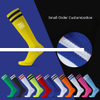 Soccer Socks Sport Knee High Socks Calf Compression Athletic Socks for Running and Training Football Thickening in Various Colors