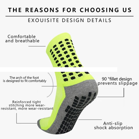 Wholesale Customised Logos Long Knee Length Football Slip Socks Adults Children Sweat Absorbent Breathable Sports Socks