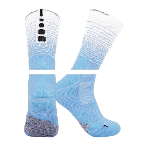 Cheap Top Quanlity Breathable Towel Bottom Custom Colour Crew Socks Basketball Sports Socks For Wholesale