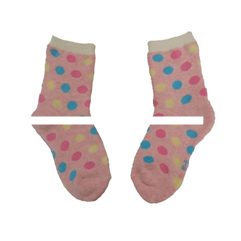 Children Sport Socks with Dots Design