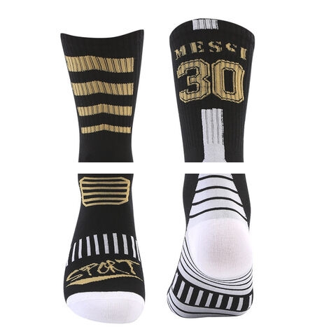 ODM Profession Breathable Custom Star Competition Socks Crew Football Socks Sports Socks For Men