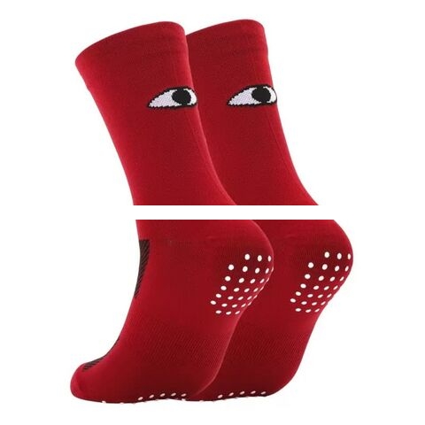 Wholesale Factory Price Kid Anti Slip Sport Socks Support Custom Logo Grips Free Sample Socks
