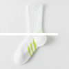 OEM Factory Price Fashion Spring Cotton Nylon Fabric Custom Logo Sport Socks Unisex Mid Calf Athletic Socks
