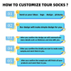 Men s Anti Odor Crew Compression Running Socks