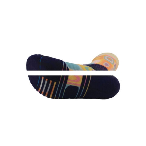 New arrival Custom polyester print sublimation sport socks