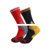 Durable Sports socks Combed cotton dress socks Promotion OEM custom logo color combed cotton men s dress socks