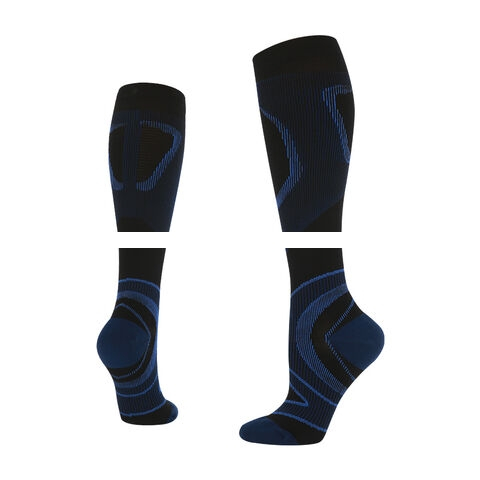 Hot sale Professional long leg fitness jump rope slimming socks