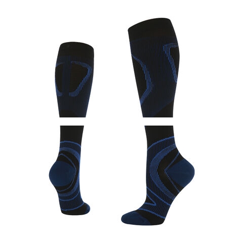Hot sale Professional long leg fitness jump rope slimming socks