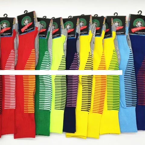 Men s Sporty Long Football Socks High Quality Thicked Socks Breathable Custom Made with Logo for Youth in Seasons