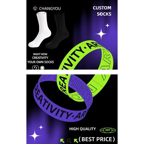 No MOQ Custom Socks Embroidery your logo or deign socks High Quality individuality Sport Yoga Pilates socks
