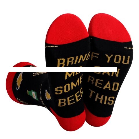 Supplier High Quanlity Pure Cotton Men s Socks Custom Jacquard Letter Sports Socks For Street