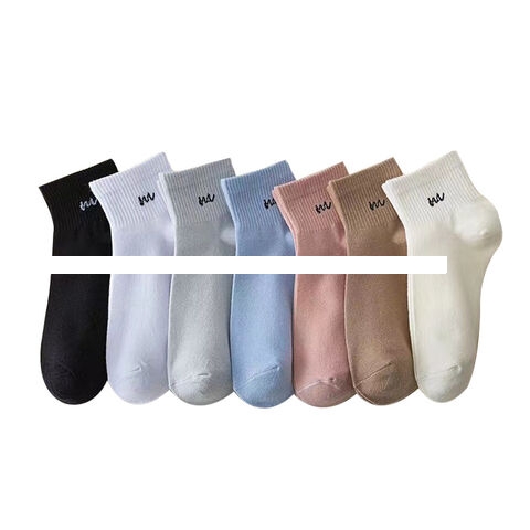 OEM Comfortable Deodorant Anti Slip Women s Ankle Socks Casual Style Custom Colour Sports Socks