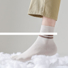 Men s autumn and winter socks odorproof parallel bars non pilling cotton socks