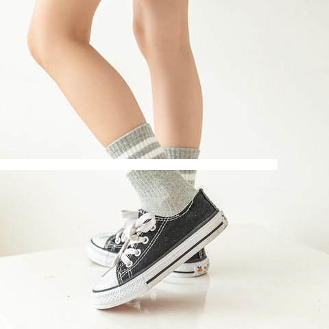 Middle tube student children s socks socks boys and girls school uniforms sports cotton socks