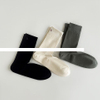 Men s solid color right angle socks degree heel commuting autumn and winter cotton socks