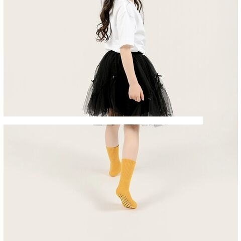 Factory wholesale price high quality baby socks non slip Sports socks indoor walking socks