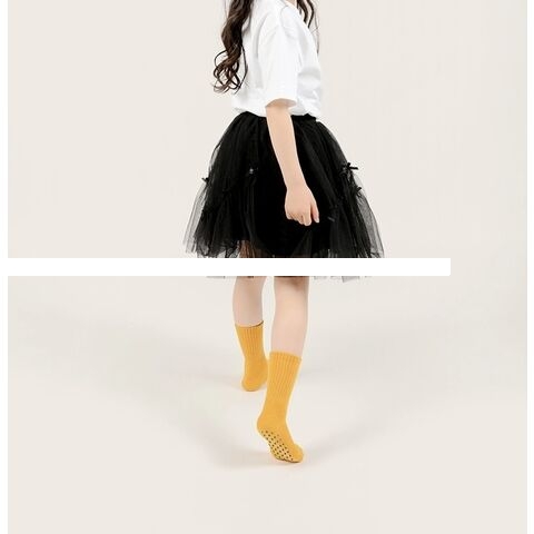 Factory wholesale price high quality baby socks non slip Sports socks indoor walking socks