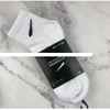 Wholesale Factory Direct Black White Color Cotton Unisex Sports Socks Breathable Soft Cozy Casual Socks