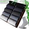 Men Bamboo Fiber Socks Compression Autumn Black Business Casual Socks Men Dress Socks
