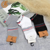 Wholesale Business Unisex Summer Cotton Anti-Slip Sports Crew Socks