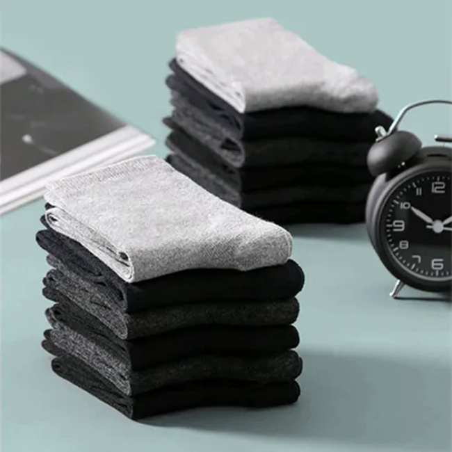 Autumn/Winter Business Deodorized Cotton MID-Length Socks for Men