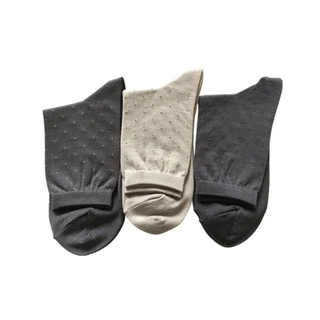 Antibacterial Soft Breathable High Elastic Mercerized Cotton Value Business Men Ankle Crew Socks